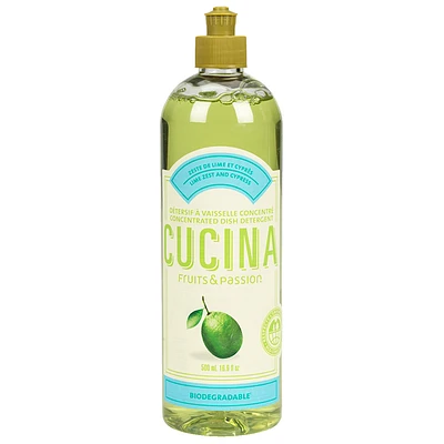 Fruits & Passion Cucina Dish Soap - Lime Zest and Cypress