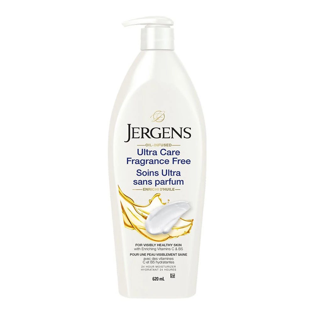 Jergens Oil Infused Ultra Care Fragrance Free Lotion - 620ml