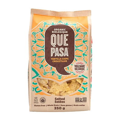 Que Pasa Organic Tortilla Chips - Salted - 350g