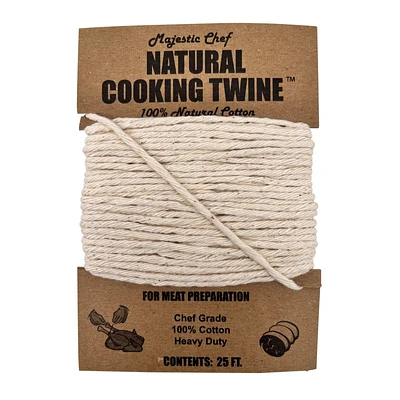 Majestic Chef Natural Cooking Twine - 25Ft