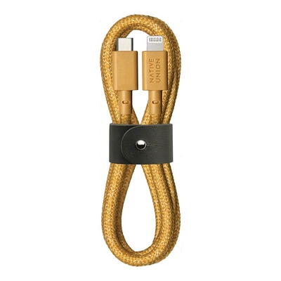 Native Union Belt Cable USB-C to Lightning Cable - Kraft - 1.2m