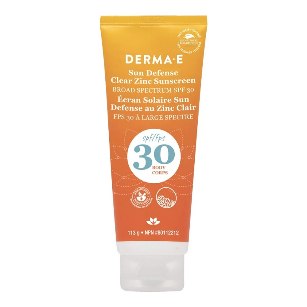 DERMA E Sunscreen - SPF 30 - 113g