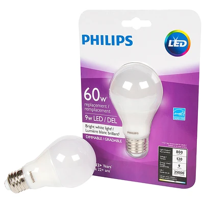 Philips Performance A19 LED - 9.5W - 1PK