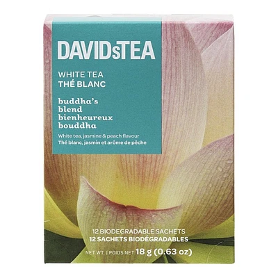 DAVIDsTEA White Tea - Buddha's Blend - 12's