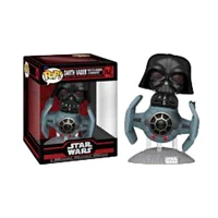 Funko POP! Star Wars: Darkside Rides Deluxe Tie Advanced with Darth Vader