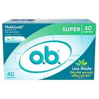 O.B. Tampons - Super - 40s