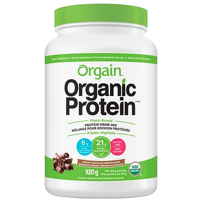 Orgain Plant-Based Protein Powder - Creamy Chocolate - 920g