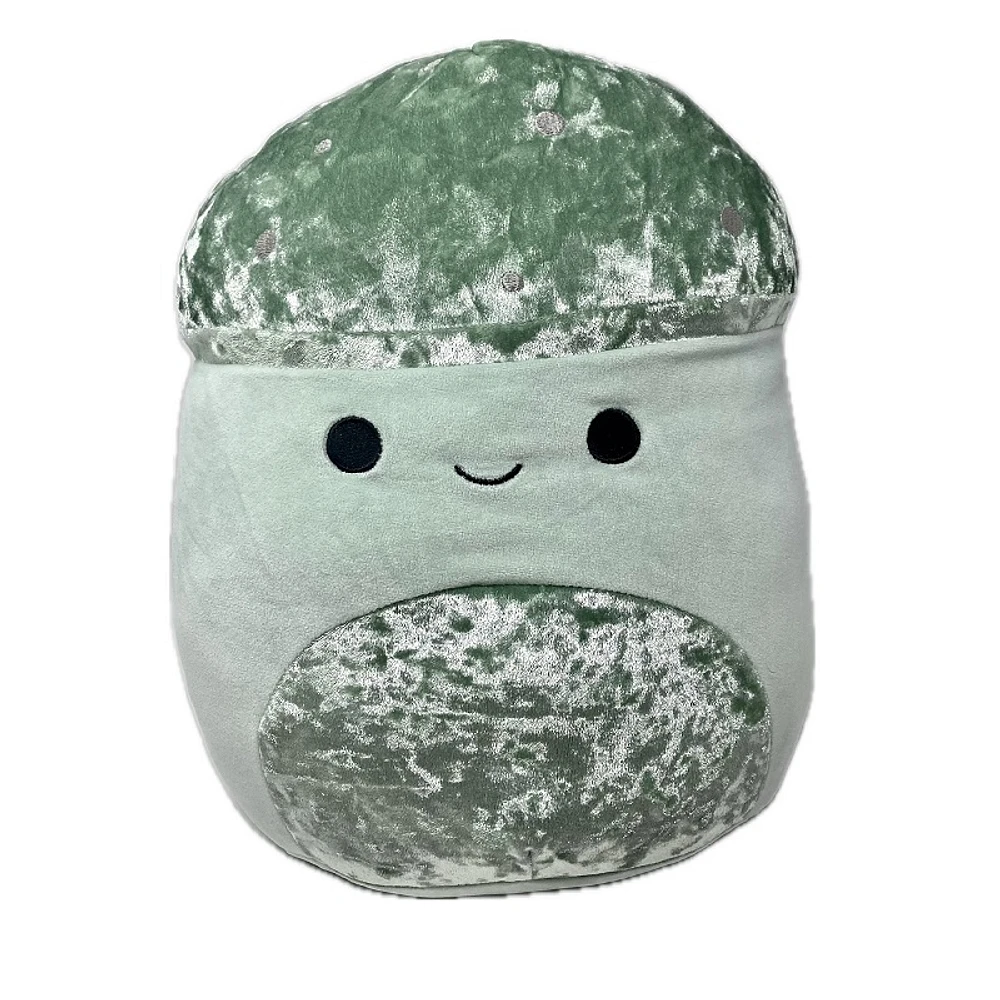 Squishmallows Stuffed Velvet Plush Toy - Ismail Mushroom - 12 Inch