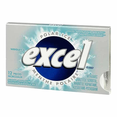 Excel Gum - Polar Ice - 12 piece