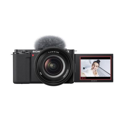 Sony Alpha ZV-E10 Interchangeable Lens Mirrorless Vlog Camera with 16-50mm