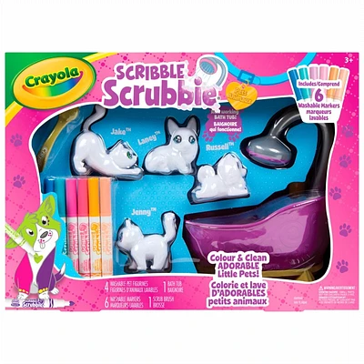 Crayola Scribble Scrubbie Pets Tub Playset