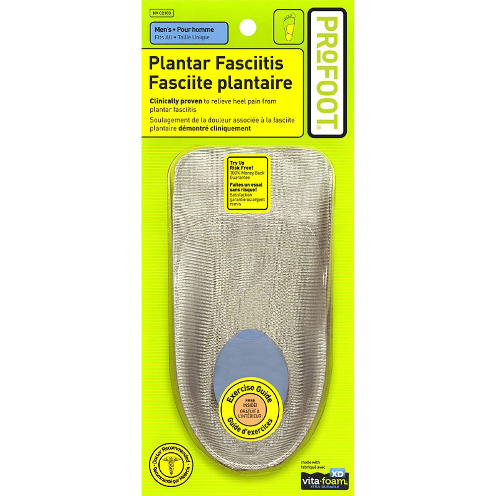 ProFoot Plantar Fasciitis Foot Heel Device for Men