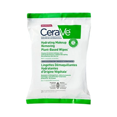 CeraVe Hydrating Make-up Removing Wipes - 25's