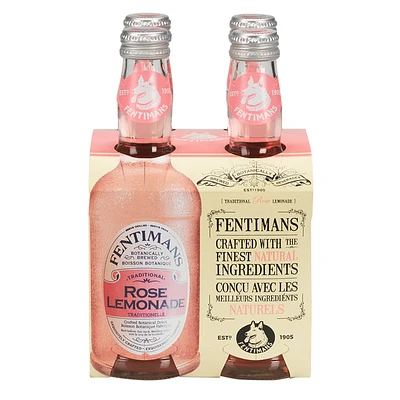 Fentimans Soft Drink - Rose Lemonade - 4x275ml