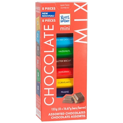 Ritter Sport Mini - Chocolate Mix - 8 x 16.67g