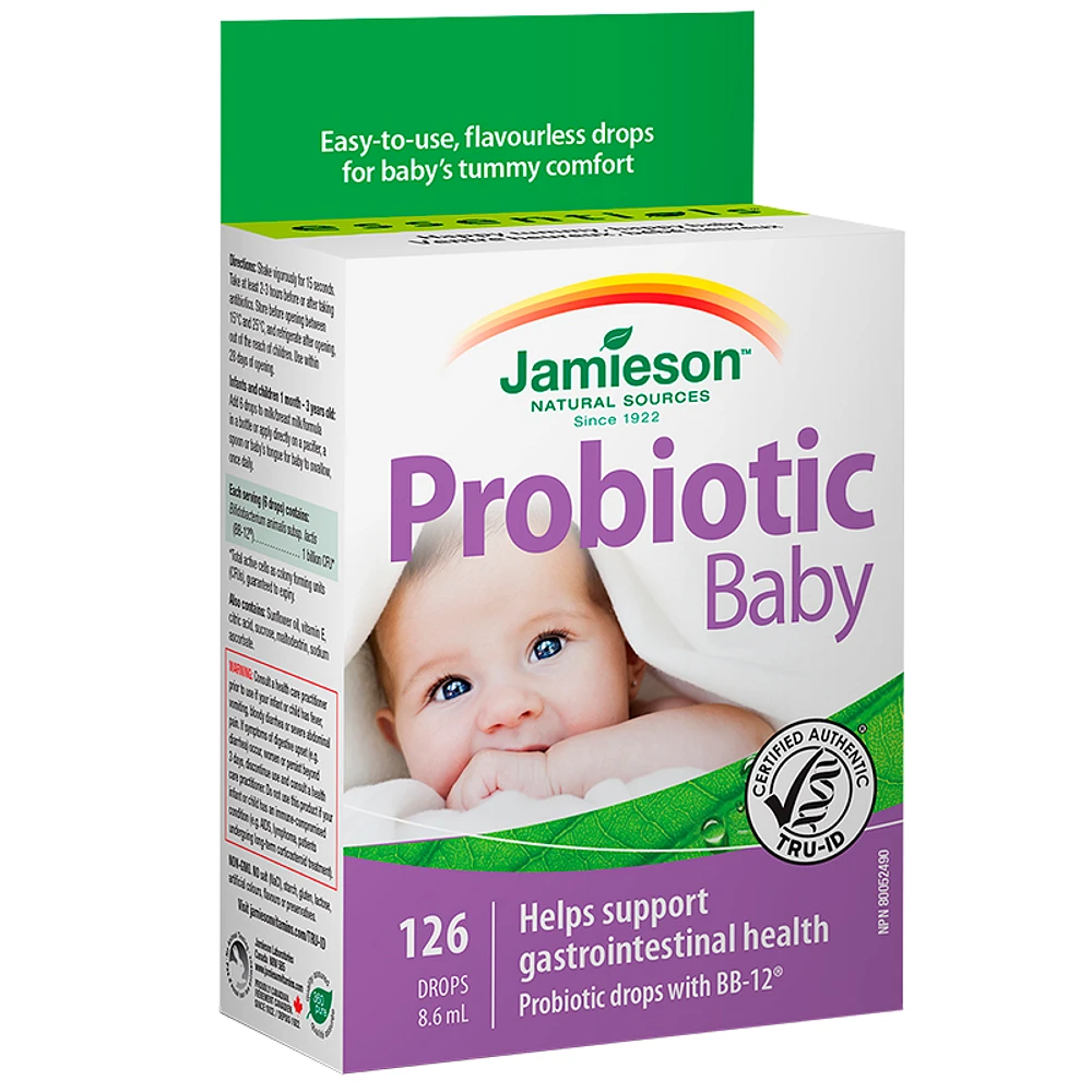 Jamieson Probiotic Baby Drops with BB-12 - 8ml