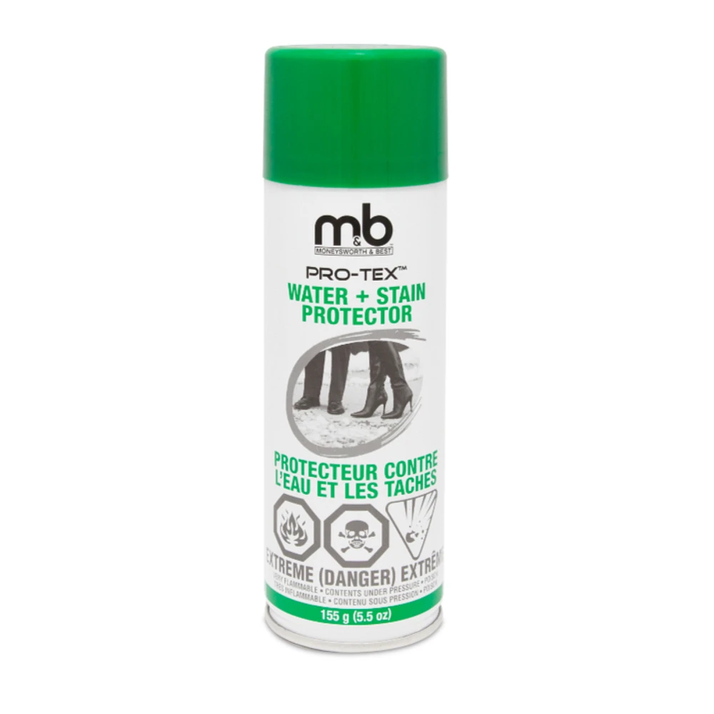 Moneysworth and Best Pro-Tex Water + Stain Protector - 155g/5.5Oz