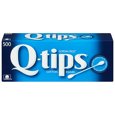 Q-Tips Cotton Swabs - 500 Count