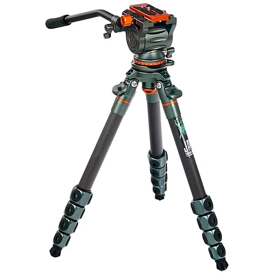 3 Legged Thing Legends Jay Tripod with AirHed Cine Arca Swiss - Grey - JAYKIT-A