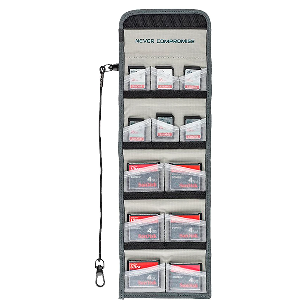 Tenba Reload Memory Card Wallet - 6 x Compact Flash + 6 x SD Card