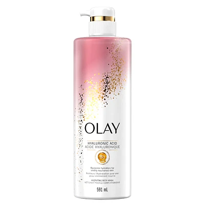 Olay Hydrating Body Wash - Hyaluronic Acid - 591ml