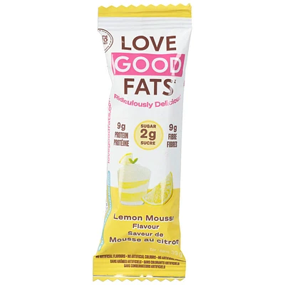 Love Good Fats Snack Bar - Lemon Mousse - 39g