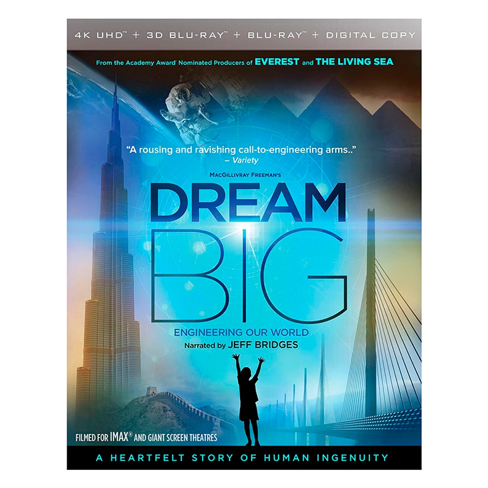 IMAX: Dream Big: Engineering Our World - 4K UHD Blu-ray - Open Box or Display Models Only