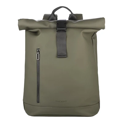 Tucano Gommo Notebook Carrying Backpack for 15.6 - 16 Laptops - Green