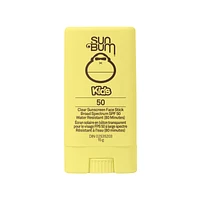 Sun Bum Kids Clear Sunscreen Face Stick - SPF50 - 15g