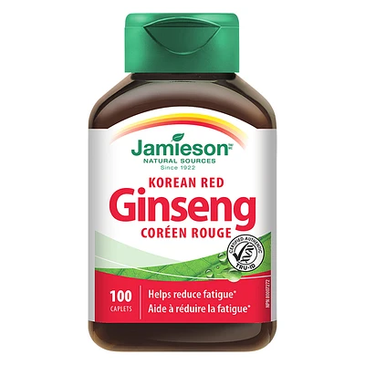 Jamieson Korean Red Ginseng - 275mg/100 caplets