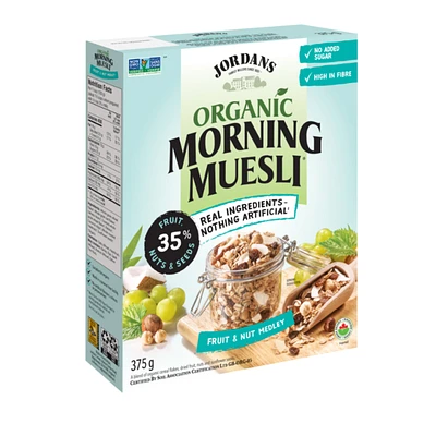 Jordans Morning Muesli Granola - Fruit and Nut Medley - 375g