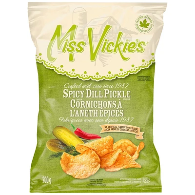 Miss Vickie's Potato Chips - Spicy Dill Pickle - 200g
