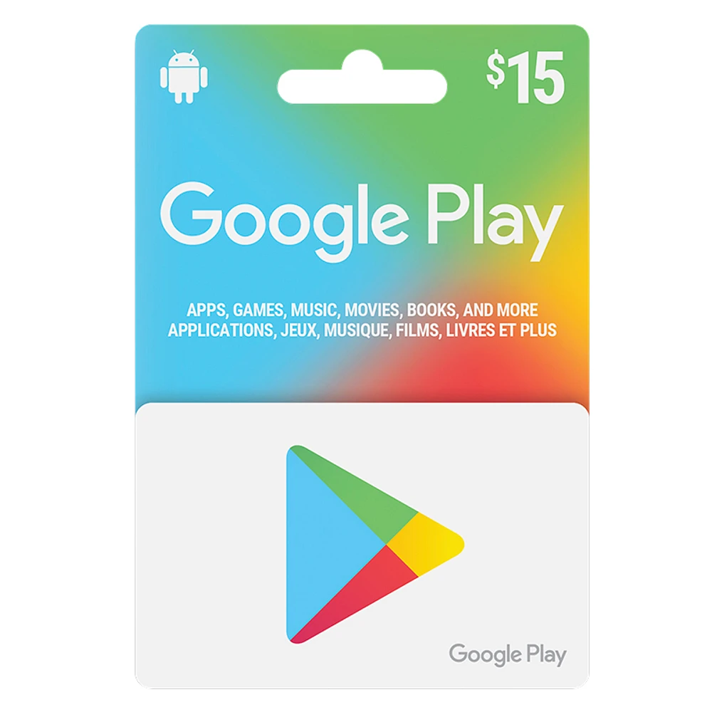 Google Play $15