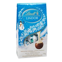 Lindt Lindor Bag - Milk/White Chocolate - 150g