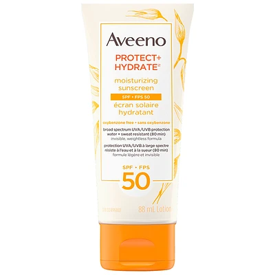 Aveeno Protect + Hydrate Face Moisturizing Sunscreen - SPF 50 - 88ml