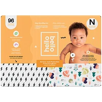 Hello Bello Diapers - Woodland Animals - Newborn - 96's