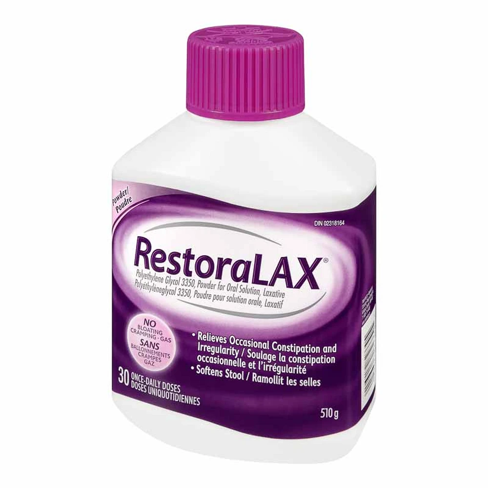 RestoraLAX - 30 Daily Doses - 510g