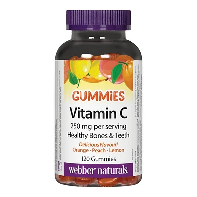 Webber Naturals Vitamin C Gummies - 250mg - 120s