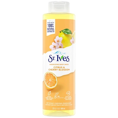 St. Ives Skin Care Body Wash - Citrus & Cherry Blossom