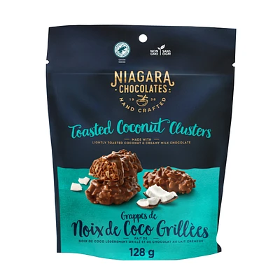 Niagara Milk Chocolate - Toasted Coconut Clusters - 128g