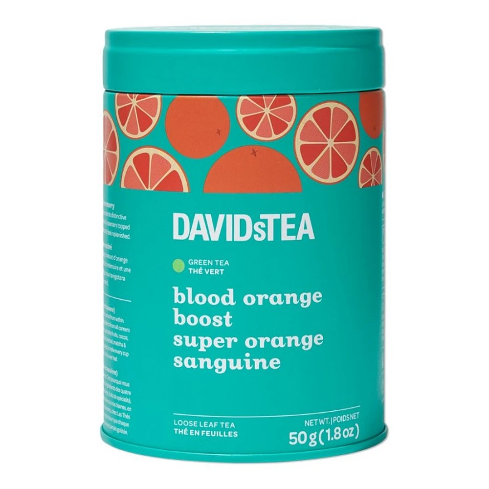 DAVIDsTEA Green Tea - Blood Orange Boost - 50g