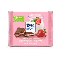 Ritter Sport - Milk Chocolate With Strawberry Creme - 100g