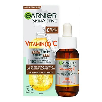 Garnier SkinActive Vitamin C Brightening Night Serum - 30ml