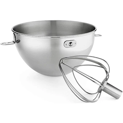 KitchenAid 3-Quart Stainless Steel Bowl with Whip - KN3CW
