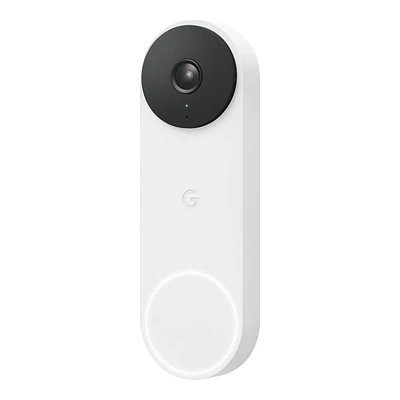 Google Nest Doorbell - Wired (2nd Gen) - Snow