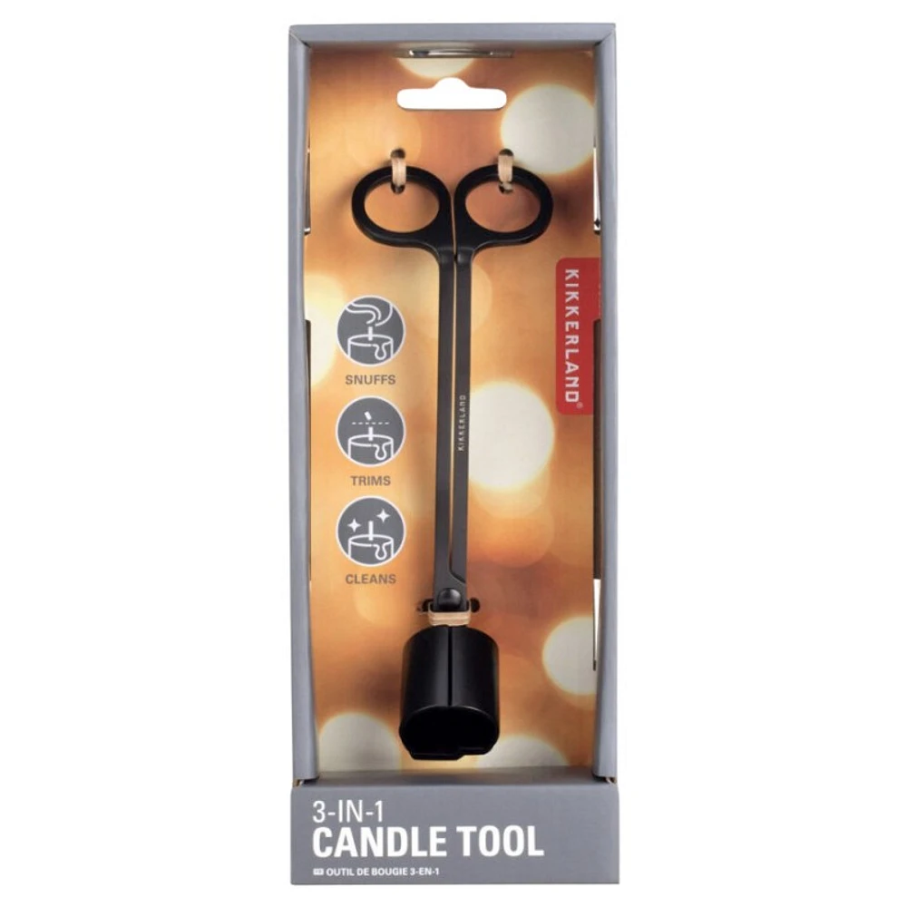 Kikkerland 3 in 1 Candle Tool