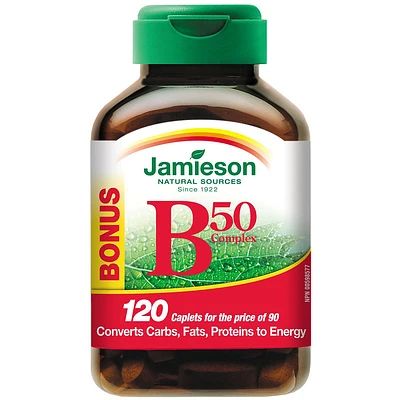 Jamieson B Complex 50 mg - 90's