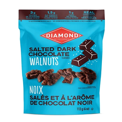 Diamond Dark Chocolate Walnuts - 113g