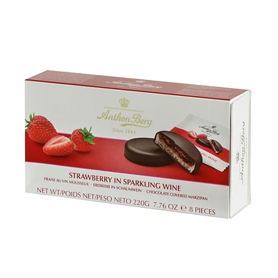 Anthon Berg Marzipan Strawberry Chocolate - 220g