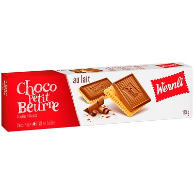 Wernli Choco Petit Beurre Milk Chocolate Cookies - 125g